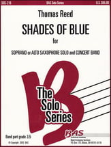 Shades of Blue Concert Band sheet music cover
